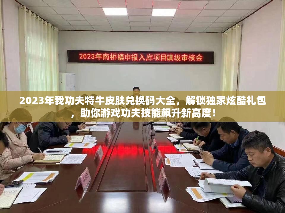 2023年我功夫特牛皮膚兌換碼大全，解鎖獨(dú)家炫酷禮包，助你游戲功夫技能飆升新高度！