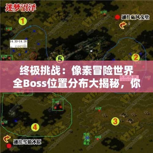 終極挑戰(zhàn)：像素冒險(xiǎn)世界全Boss位置分布大揭秘，你敢來(lái)挑戰(zhàn)嗎？